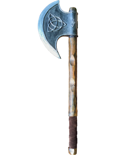 Triqueta LARP Axt Einhand Trollfelsen Original Triqueta LARP Axt Einhand Trollfelsen Original